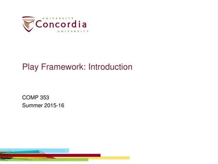 Play Framework: Introduction