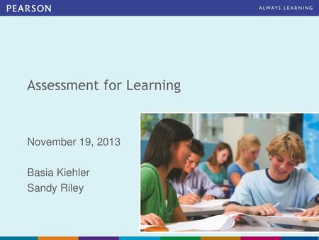 Assessment for Learning