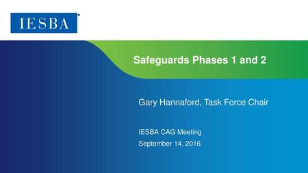 IESBA CAG Meeting September 14, 2016