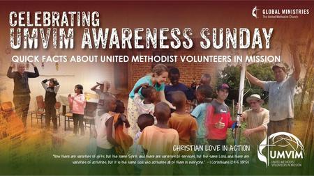 Quick facts about United Methodist Volunteers in Mission