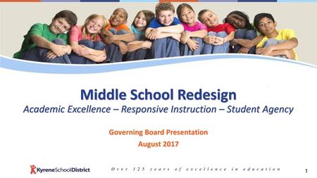 Governing Board Presentation August 2017