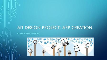 AIT Design Project- App Creation