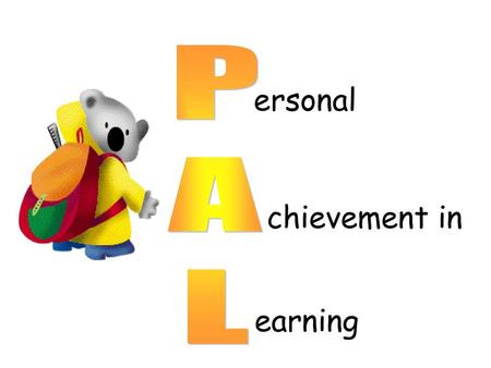 P A L ersonal chievement in earning.