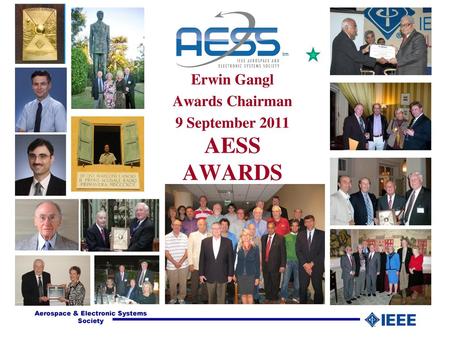 Erwin Gangl Awards Chairman 9 September 2011