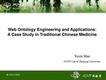 CCNT Lab of Zhejiang University