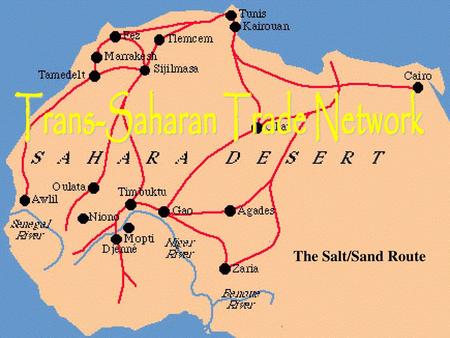 Trans-Saharan Trade Network