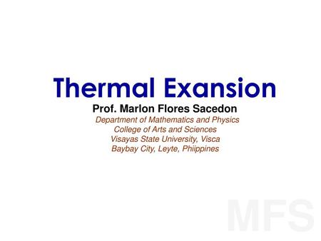 Prof. Marlon Flores Sacedon