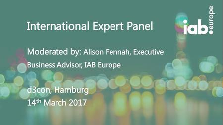 x International Expert Panel