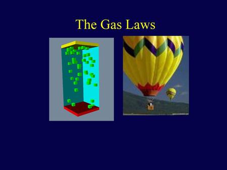 The Gas Laws.