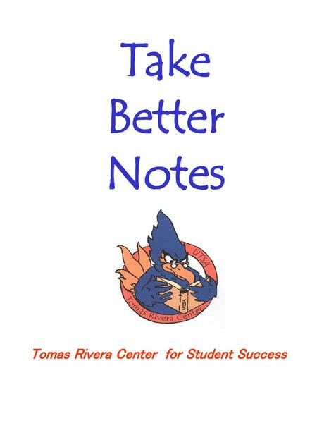 Tomas Rivera Center for Student Success