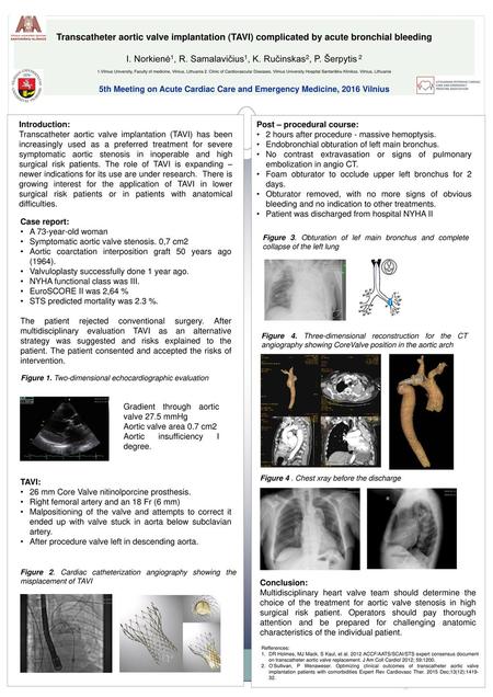 5th Meeting on Acute Cardiac Care and Emergency Medicine, 2016 Vilnius