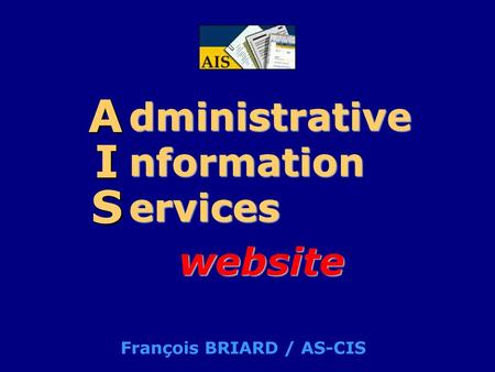 François BRIARD / AS-CIS