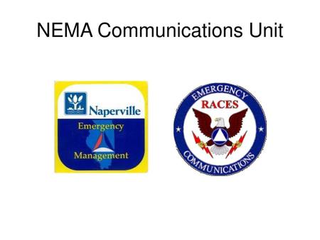 NEMA Communications Unit