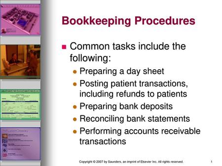 Bookkeeping Procedures