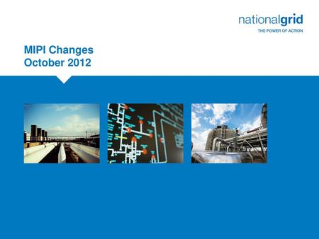 MIPI Changes October 2012.