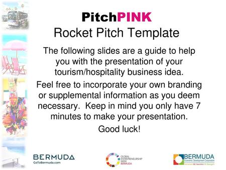 PitchPINK Rocket Pitch Template