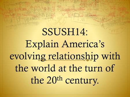 A. Describe how the Spanish-American War, war in the Philippines, and territorial expansion led to the debate over American imperialism.