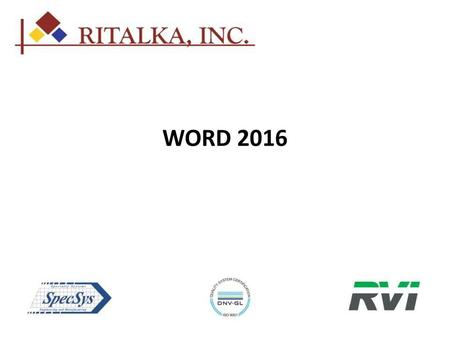 Word 2016.