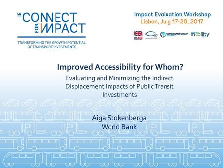 Improved Accessibility for Whom