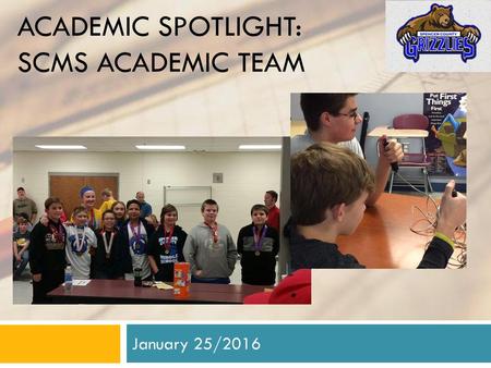 Academic Spotlight: SCMS Academic Team