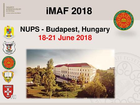 NUPS - Budapest, Hungary June 2018