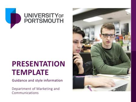 PRESENTATION TEMPLATE