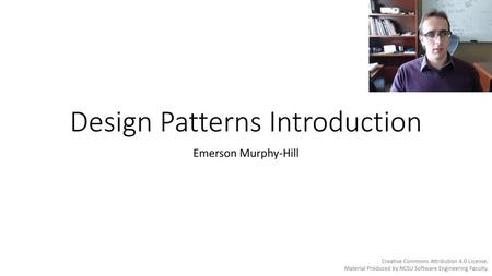 Design Patterns Introduction