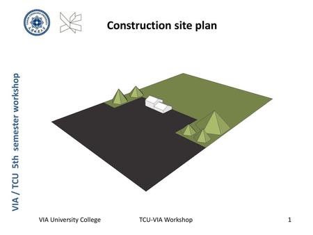 Construction site plan