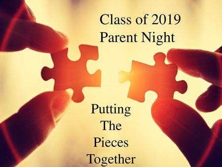 10th Grade Parent Night Class of 2019