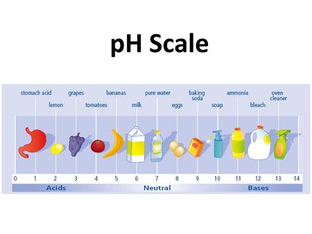 PH Scale.