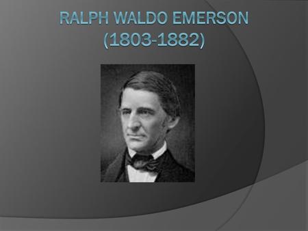 Religious Beliefs Although many accused Emerson of subverting Christianity, he explained that, for him to be a good minister, it was necessary to leave.