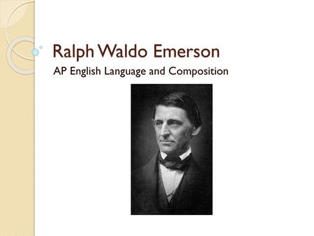 AP English Language and Composition