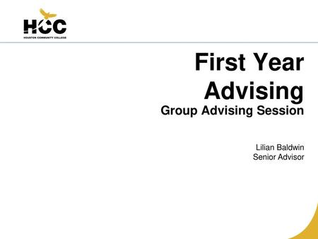 Group Advising Session