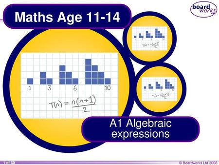 A1 Algebraic expressions