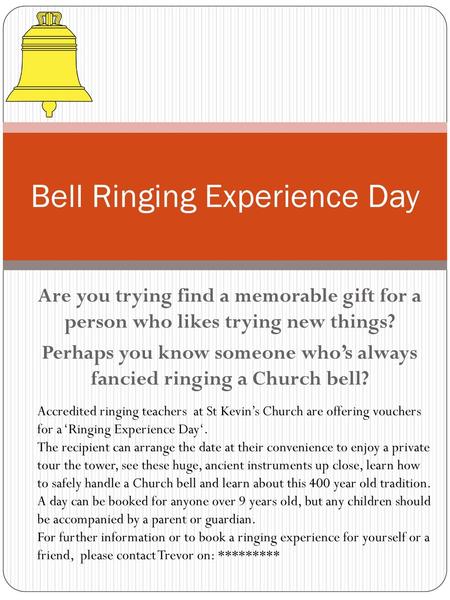 Bell Ringing Experience Day