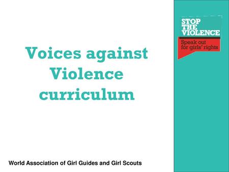 Voices against Violence curriculum