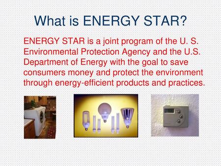 Planning for ENERGY STAR