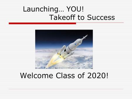 Launching… YOU! Takeoff to Success