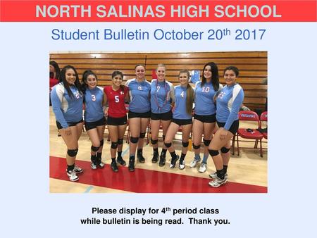 NORTH SALINAS HIGH SCHOOL