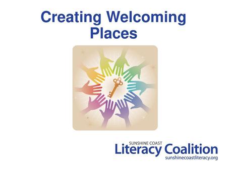 Creating Welcoming Places