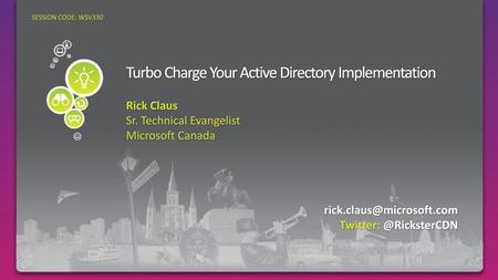 Turbo Charge Your Active Directory Implementation