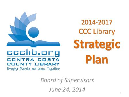 CCC Library Strategic Plan