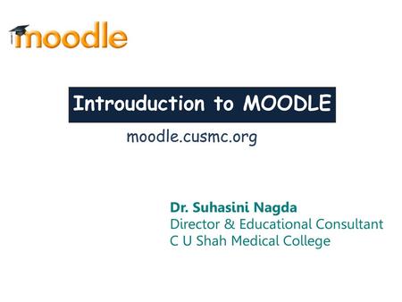 Introuduction to MOODLE