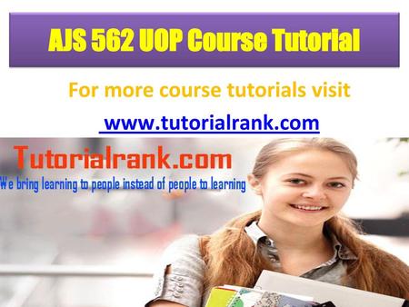 For more course tutorials visit