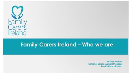 Family Carers Ireland – Who we are