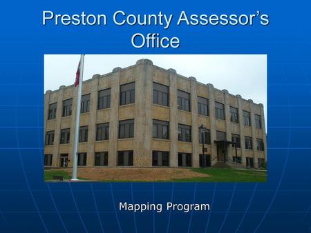 Preston County Assessor’s Office