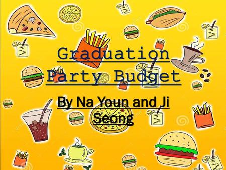 Graduation Party Budget