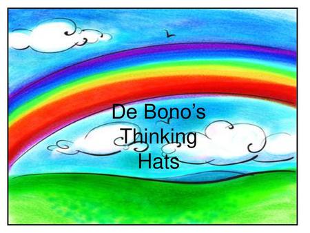 De Bono’s Thinking Hats