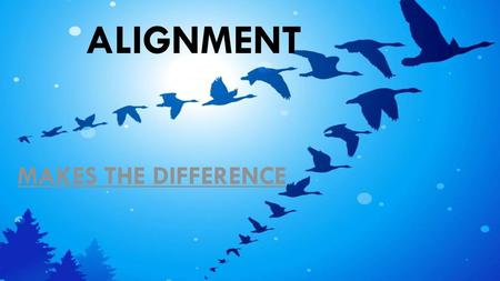 Alignment Makes the Difference.