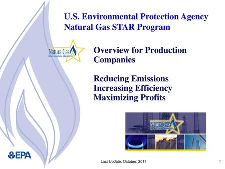 U.S. Environmental Protection Agency Natural Gas STAR Program